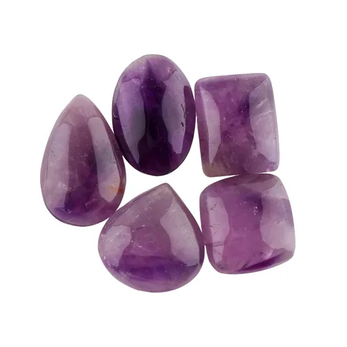 Miniatura 25 de CRYSTALIS Al por mayor 5 piezas de piedra preciosa natural K2 jaspe suelta en bruto, cabujones para hacer joyería, piedras pulidas de chakra