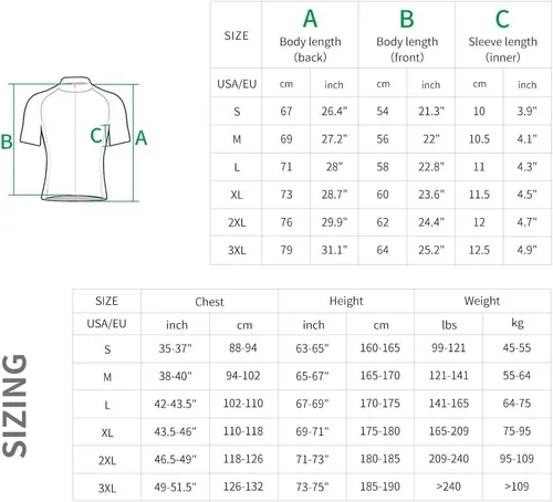 Miniatura 6 de WOSAWE Camiseta de ciclismo transpirable de manga corta para hombre