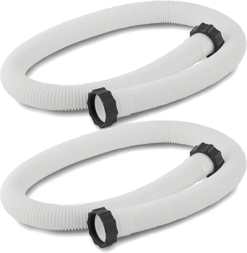 Manguera Intex de repuesto para bomba de alberca de 1.5 pulgadas de diámetro, 59 pulgadas de largo, set de 2 unidades