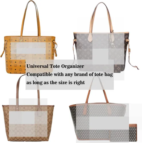Miniatura 7 de Organizador de bolso, organizador de bolsa de mano, organizador de bolsa de fieltro con 12 bolsillos, compatible con bolsa, bolsos (negropequeño)