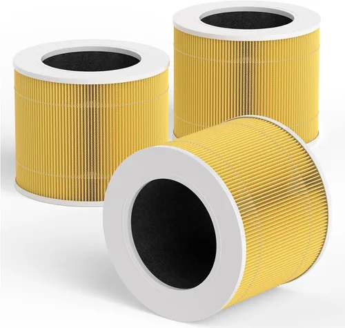 Miniatura 9 de Leemone 3 paquetes de filtro de repuesto Core Mini para purificadores de aire LEVOIT Core Mini, carbón activado de alta eficiencia Core Mini-W3