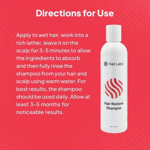 Miniatura 7 de Champú para restaurar el cabello, 8 onzas líquidas Nutre el cuero cabelludo y estimula el crecimiento del cabello Champú seguro para cabello
