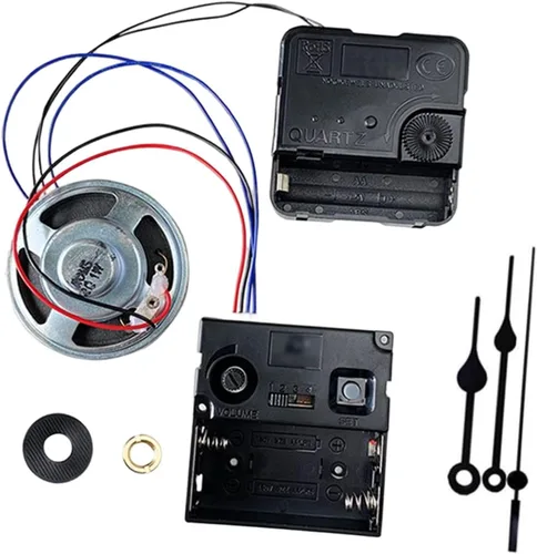 Miniatura 12 de Reloj de pared DIY Mecanismo de Movimiento Reloj de Péndulo Reemplazo con Caja de Campana de Música con Manecillas para Club Bar Oficina Relojes