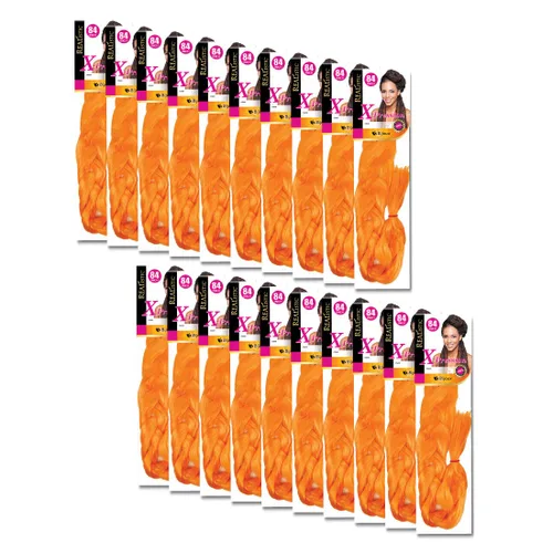 Miniatura 45 de Realistic Trenza original X-Pression 84 pulgadas 100% Kanekalon (paquete de 3, 1) M-61XPRES84