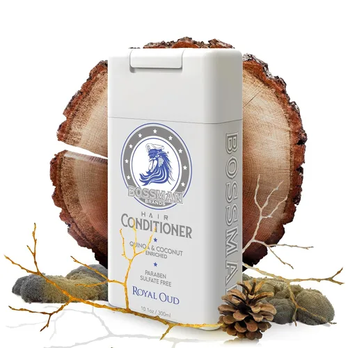 Miniatura 12 de Bossman Combo de champú y acondicionador para el cabello, sin parabenos y sin sulfatos (Royal Oud)