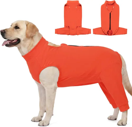 Miniatura 9 de AOFITEE Manga de recuperación para perros extra pequeños, para patas traseras, traje de recuperación para perros hembras machos, antilamidas, manga