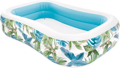 Miniatura 8 de Piscina familiar Mandarin Swim Center (90 x 58 x 18 pulgadas), a partir de 6 años, de Intex Cian