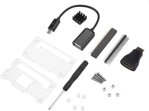 Miniatura 9 de Caja protectora Suite, componente electrónico del disipador de calor conjunto para Raspberry Pi Zero Zero W para la industria