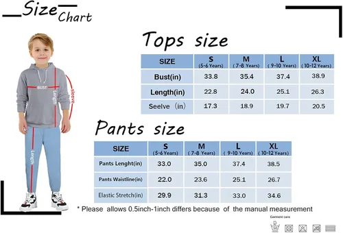 Miniatura 2 de Traje de sudadera con capucha para adolescentes, sudadera con capucha para niños y niñas