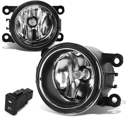 DNA MOTORING FL-ZTL-135-CH - Conjunto de luz antiniebla para conductor y pasajero Mejora la visibilidad [Compatible con Suzuki Grand Vitara 06-14]