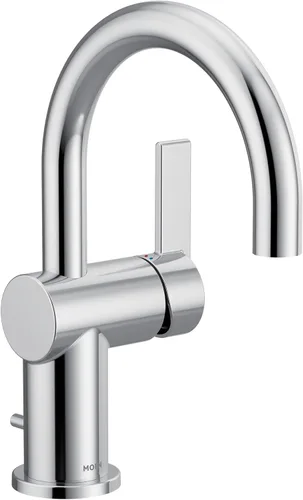 Miniatura 16 de Moen Cia 6221EWBN - Grifo de lavabo de baño de níquel cepillado Motionsense Wave sin contacto de una sola manija, 6221EWBN