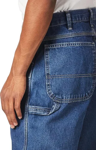Miniatura 3 de Dickies Jeans de carpintero de corte recto relajado para hombre