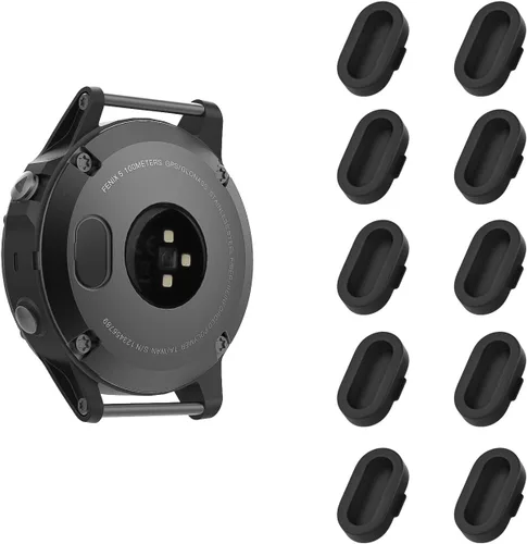 Miniatura 7 de MoKo Tapón antipolvo compatible con Garmin Fenix 8/7/7S/7X/5/5S/5X/6/6S/6X/6 Pro/6S Pro/6X Pro/Forerunner 935/Vivoactive 4/Venu, paquete de 10
