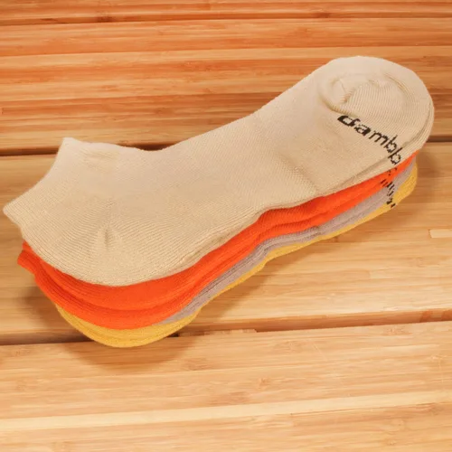 Miniatura 3 de Calcetines deportivos de rayón de fibra de bambú para hombre con absorción superior