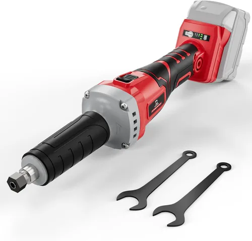 Cerycose Amoladora de Troquel Inalámbrica Compatible con Batería Milwaukee de 18V, Amoladora Eléctrica con Motor sin Escobillas de 26000 RPM,