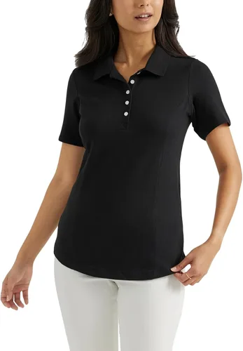 Riders by Lee Indigo - Camisa tipo polo de manga corta para mujer