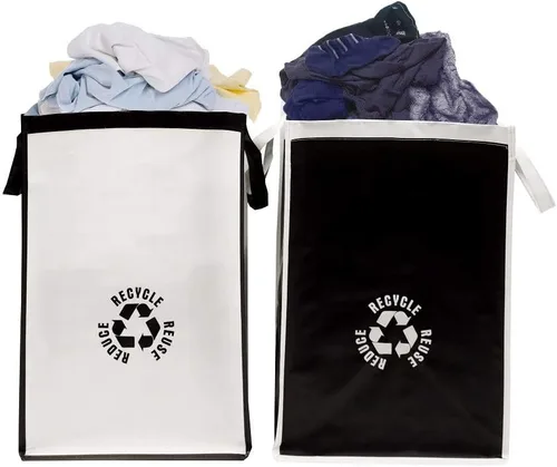 Miniatura 6 de Lily Queen - Bolsas de basura de reciclaje para la cocina y el hogar, base impermeable para botes de clasificación de basura, cestas