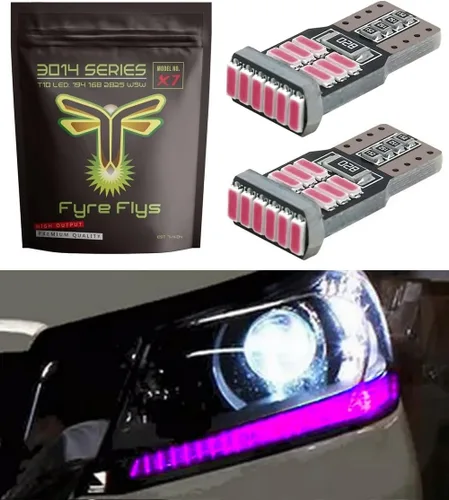 Miniatura 8 de Bombillas LED de luz diurna DRL para Honda Accord 2013-2015 Super brillantes, libres de errores de Canbus, serie 3014 (Azul), X7-3014-18-CN-HA