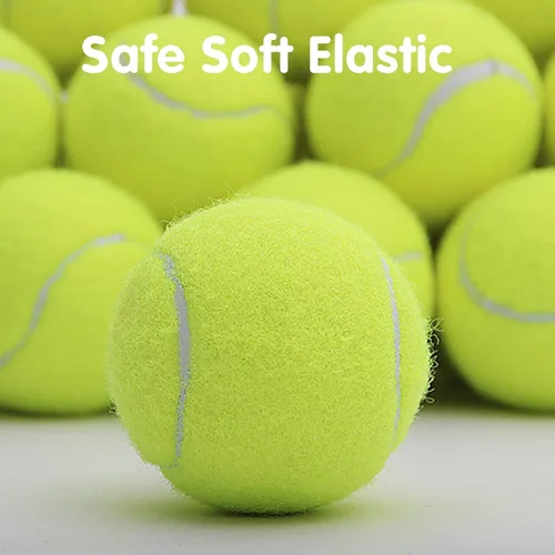 Miniatura 6 de MEKAPLE Paquete de 6 pelotas de tenis mini para jugar con mascotas, pelotas de tenis de 2 pulgadas para entrenamiento de perros pequeños, pelotas