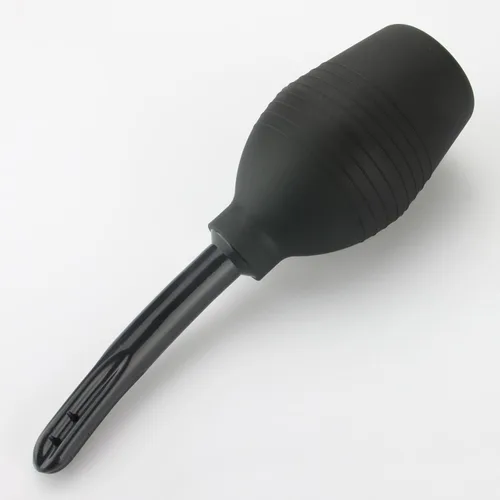 Miniatura 6 de LeLuv 3.0 fl oz Douche de grado médico compacto apto para lavavajillas, apto para lavavajillas, silicona y ABS, color negro