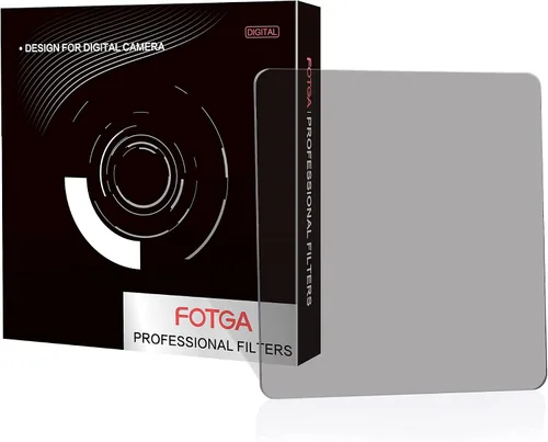 Fotga Vidrio óptico HD ND2 4x4 3.937 inx3.937 in 0.3 Filtro de densidad neutra 1 parada para lente de 4x4 pulgadas caja mate Cokin Z Hitech Lee