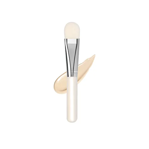 Miniatura 8 de Cepillo de aplicación de máscara facial, cerdas negras suaves y flexibles, cepillo de fibra hecha a mano, herramienta cosmética para loción