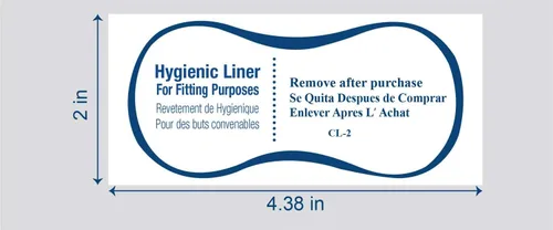 Miniatura 4 de Protector Higiénico Transparente Adhesivo Tiras Trajes de Baño Bikini Lencería (50), Claro