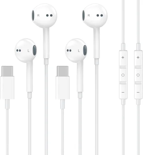 Miniatura 9 de [Certificado MFi de Apple] Auriculares con cable para iPhone con micrófono integrado y control de volumen, auriculares con reducción de ruido