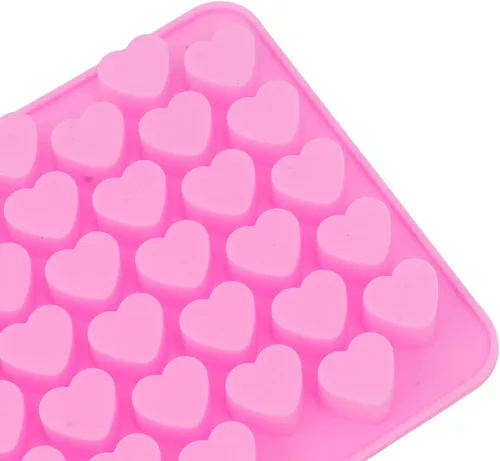 Miniatura 9 de 10 piezas de caramelo de silicona mini dinosaurio oso corazón forma de dona alta baja temperatura resistente con goteros para dulces de bricolaje
