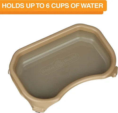 Miniatura 2 de Neater Pet Brands Cuencos para gatos de gran capacidad, cuenco de agua para gatos, reptiles, pollos, aves y animales pequeños, cuenco de comida