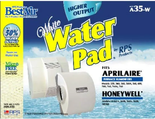 Miniatura 3 de BestAir A35 Filtro de repuesto para almohadilla de agua de metal y arcilla, 13.2 x 10.2 x 1.8 pulgadas, para Aprilaire, American Standard, Bryant