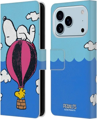 Miniatura 153 de Head Case Designs Funda de piel con licencia oficial de Peanuts Snoopy & Woodstock Balloon Halfs and Laughs para Apple iPhone 7/8/SE 2020 y 2022