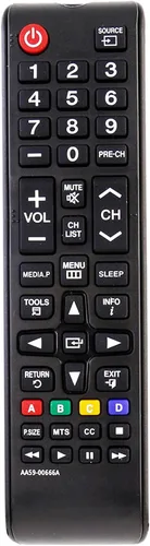 Allimity AA59-00666A Remoto de repuesto para Samsung 2012 LED TV ES6003 UN40ES6003 UN46ES6003 UN55ES6003 UN60ES6003 UN60ES6003F UN40ES6003FXZA