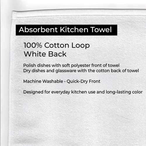 Miniatura 6 de Caroline's Treasures MLM1106KTWL Lots of Bichon Frise - Toalla de cocina para invitados, toalla de baño decorativa para cara, té, paño de cocina