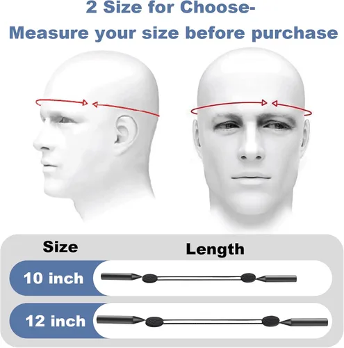 Miniatura 6 de Correa de soporte para lentes de sol – Correas ajustables para gafas de sol para niños – Soportes para gafas alrededor del cuello – Retenedor