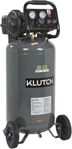 Miniatura 9 de Klutch Compresor de aire de 20 galones, 2 HP, 120 voltios, 175 PSI