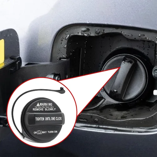 Miniatura 3 de Tapa de depósito de combustible para Hyundai Elantra 2006-2020 para Kia Soul 2009-2024 Tapa de llenado del tanque de combustible Reemplazar