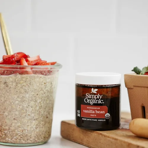 Miniatura 4 de Pasta de Vainilla con Semillas de Vainilla Simply Organic, frasco de 4 onzas, Certificada Orgánica, Kosher, Vegana, Sin OMG, Pasta Rica y Suave