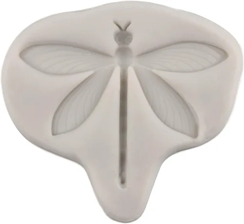 Miniatura 8 de Sijiangmold Moldes de silicona de libélula para fondant de chocolate para decoración de pasteles, decoración de cupcakes, caramelo de chocolate
