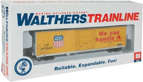 Miniatura 3 de Walthers Trainline Boxcar aislado listo para funcionar-Union Pacific(R) 931-1805 HO Scale Model Railroad - Modelo de carga