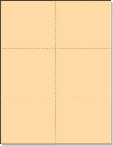 Miniatura 9 de NextDayLabels - Tarjetas perforadas en blanco para impresora láser 6 por página, para registro escolar, entrega de flores, RSVP de respuesta