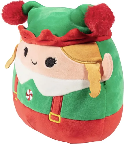Miniatura 3 de Squishmallows Emmy The Christmas Elf original de 8 pulgadas – Peluche oficial de Jazwares – Juguete de peluche coleccionable suave y blando