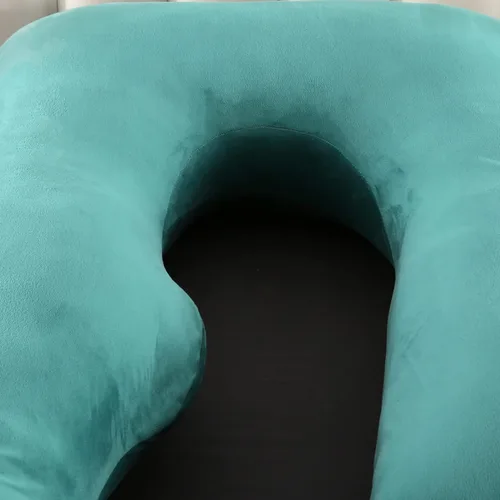 Miniatura 9 de BATTOP Almohadas de embarazo para dormir, almohada de maternidad de cuerpo completo con funda extraíble, soporte para espalda, caderas, piernas