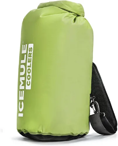 Miniatura 14 de ICEMULE Enfriador Clásico Plegable con Correa Bandolera Manos Libres, 100% Impermeable, Flota, Más de 24 Horas de Refrigeración, Enfriador de Lados