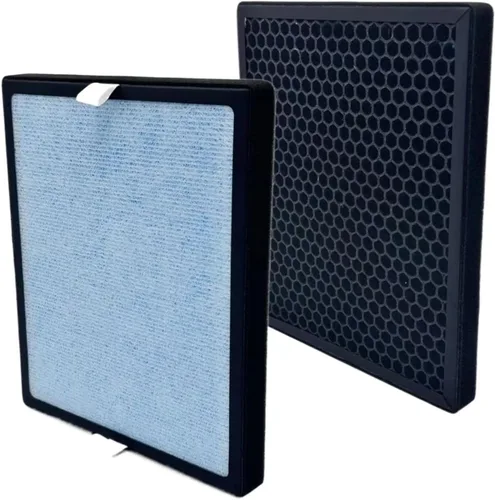 Miniatura 2 de Filtro HEPA H13 de repuesto compatible con el purificador de aire RENPHO HIMOX M11, paquete de 2