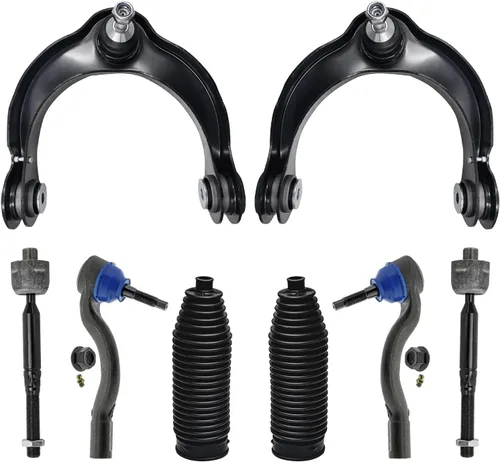 Miniatura 20 de Detroit Axle - Kit de brazos de control de extremo delantero de 8 piezas para Dodge Dakota 00-04, Durango 00-03, 4 brazos de control superior e