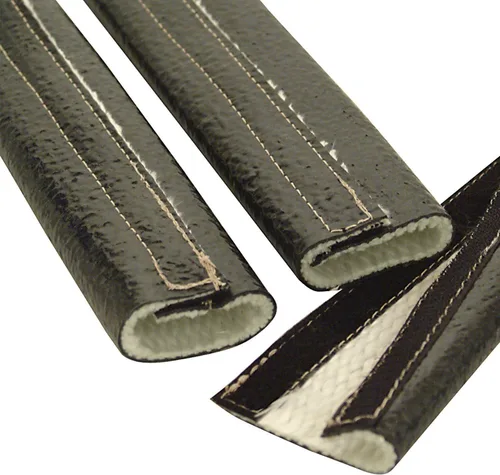 Miniatura 5 de Design Engineering 010477 Fire Wrap 3000 Funda de protección térmica de 0.625 "x 24" para cables, mangueras, etc. (con cierre de gancho y bucle)
