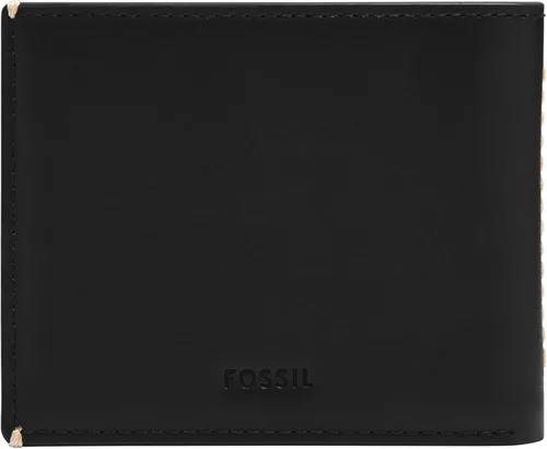 Miniatura 45 de Fossil Billetera plegable de cuero para hombre con ventana de identificación abatible para hombres