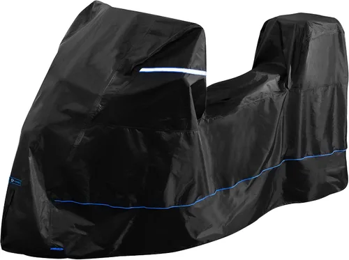 Miniatura 16 de Fenrir Funda para Motocicleta de Tres Ruedas Protección para Todas las Estaciones Impermeable Almacenamiento Exterior Orificio para Antena Diseño