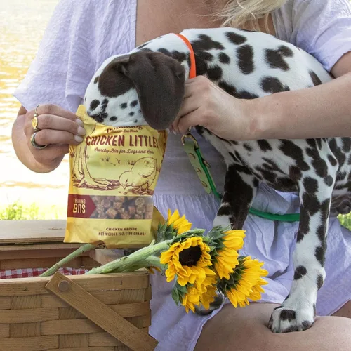Miniatura 7 de Polkadog Chicken Littles - Trozos crujientes de entrenamiento para perros, todos naturales, golosinas de entrenamiento saludables con ingredientes
